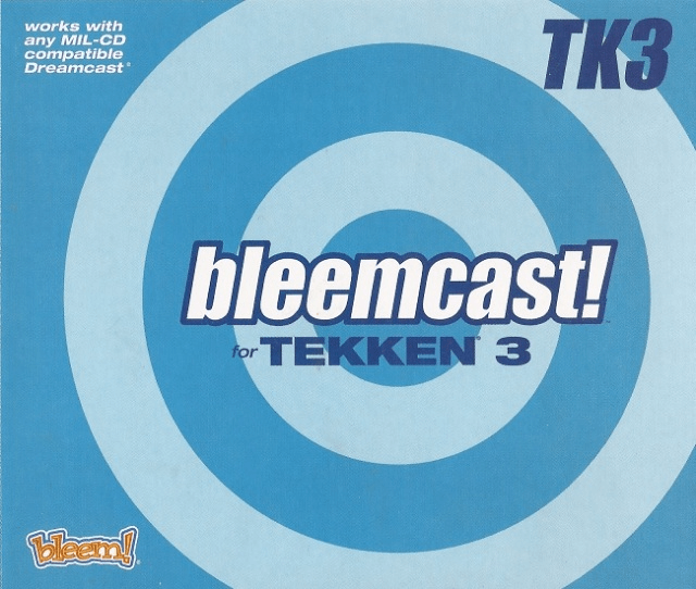 Bleemcast for Tekken 3 box art for Sega Dreamcast